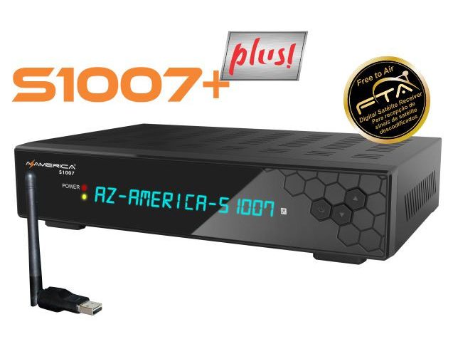 Azamerica S1007 Plus Atualização V1.09.26228 – 25/11/2025