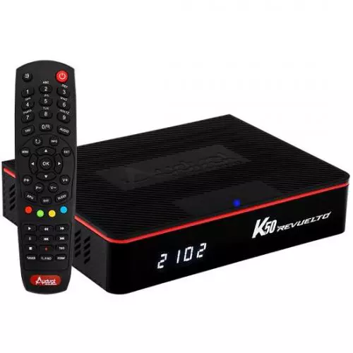 AudiSat K50 Revuelto Atualização V1.2.9 – 08/07/2025